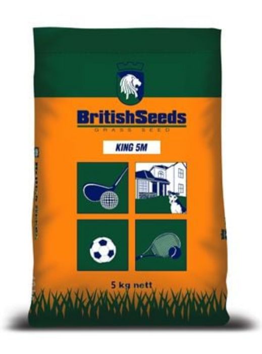 King 5M (5'li Karışım Çim Tohumu) resmi
